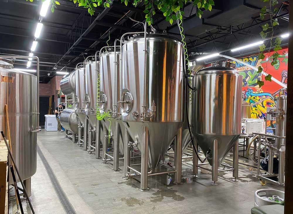 Advantage of beer conical fermenter, beer fermentation tank, TIANTAI Beer Equipment, Brewery beer brewing system, beer cylindrical fermentation tank, fermentor, Beer Unitank, microbrewery beer equipment